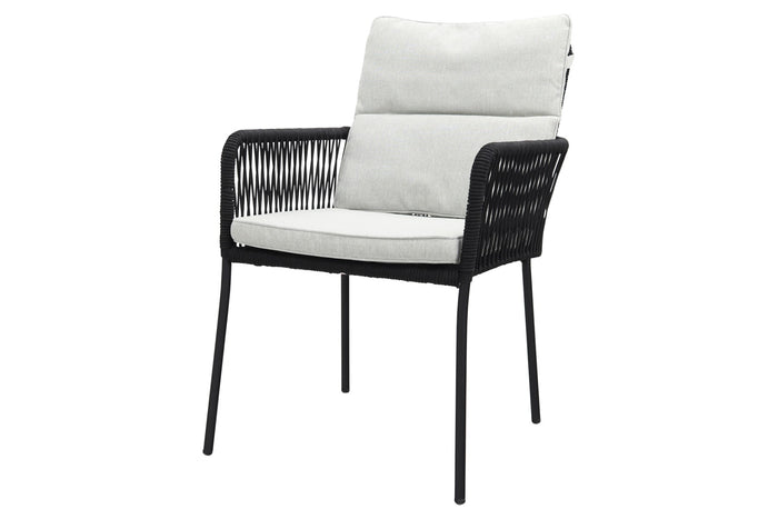 VDG Teresa Black|Rome grey 240 cm. tuinset – 7-delig