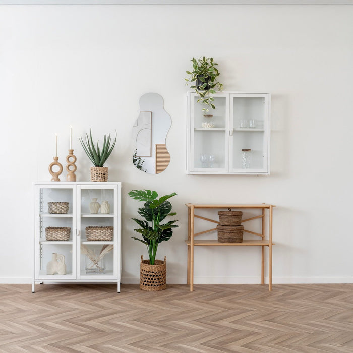 House Nordic - Sidetable Naturel Bamboe - 83x32x80,5cm - Manaus