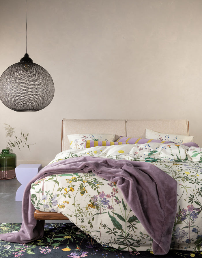 Essenza Augustina Dekbedovertrek 140 x 200|220 cm - Vanille