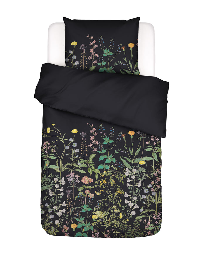 Essenza Augustina Dekbedovertrek 140 x 200|220 cm - Antraciet