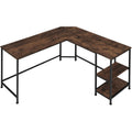 tectake® Bureau Hamilton 138x138x75,5cm