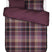 Essenza Meau Dekbedovertrek 240 x 220|220 cm - Mauve Wine