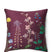 Essenza Augustina Sierkussen 50x50 cm - Mauve Wine