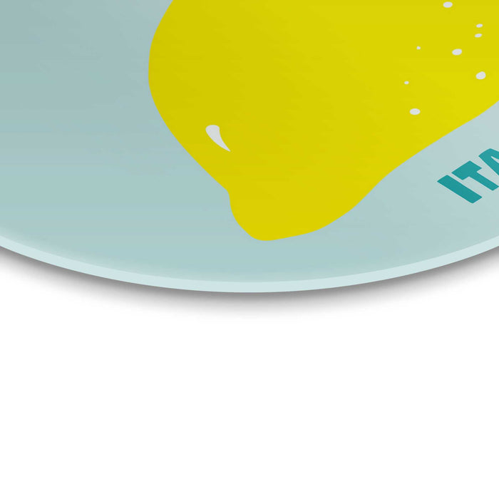 Reinders - Amalfi - Glasschilderij Ø 50 cm - Blauw