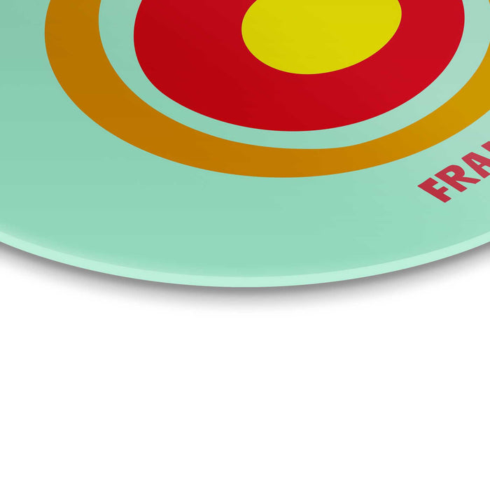 Reinders - Saint Tropez - Glasschilderij Ø 50 cm - Groen