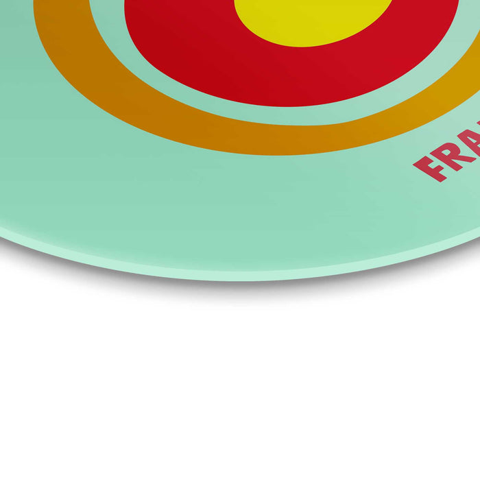 Reinders - Saint Tropez - Glasschilderij Ø 70 cm - Groen