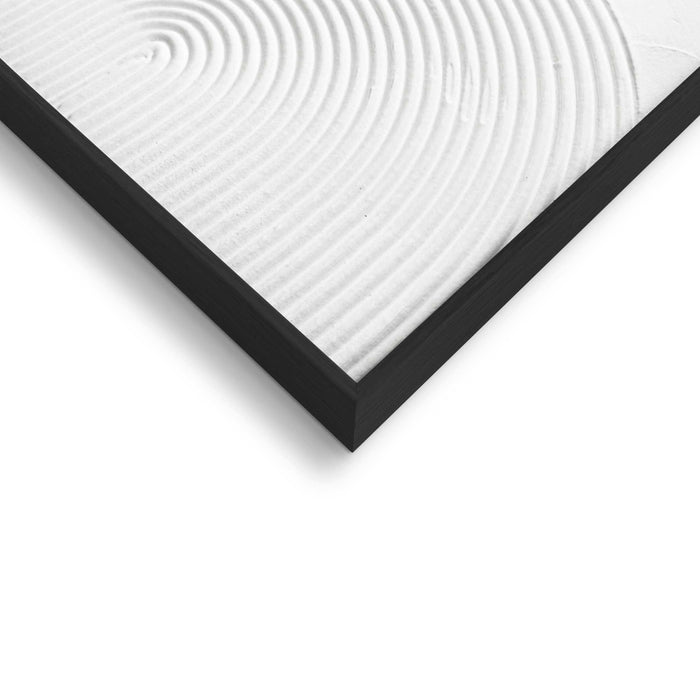 Reinders - Zwart-Wit Evenwicht - Abstracte wanddecoratie set met structuur 30x40 cm - Zwart-Wit