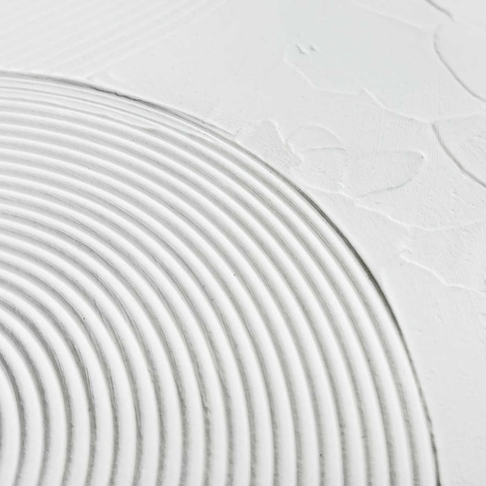 Reinders - Zwart-Wit Evenwicht - Abstracte wanddecoratie set met structuur 30x40 cm - Zwart-Wit