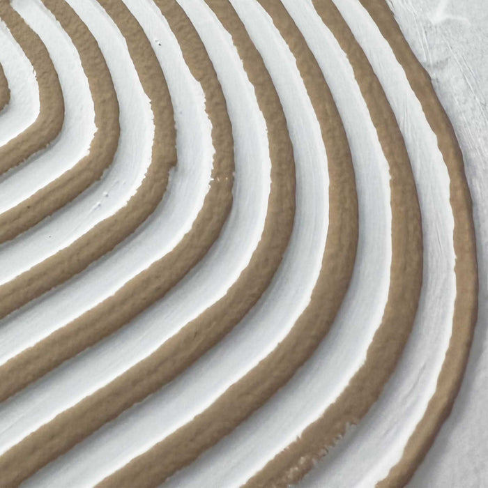 Reinders - Bows 3D Art Schilderij - 70 x 50 cm - Tinted Beige