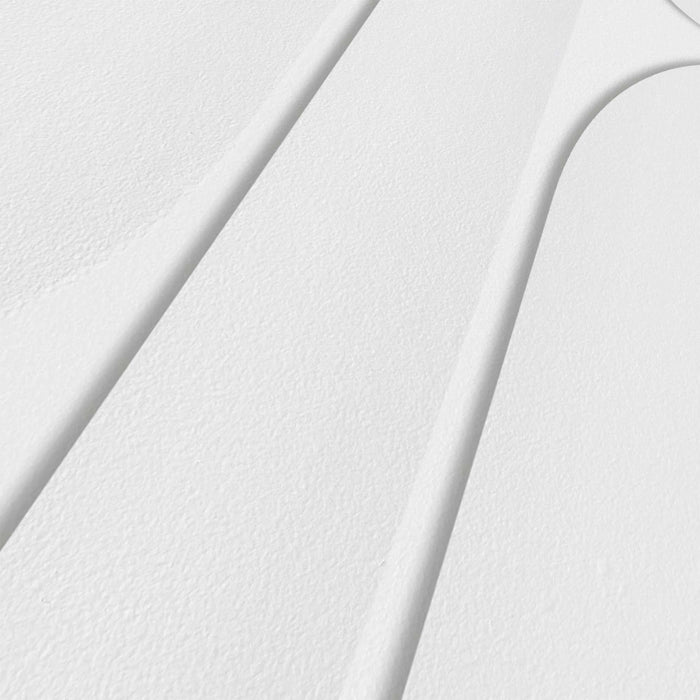 Reinders - Balance Relief Art Schilderij - 100 x 70 cm - Wit