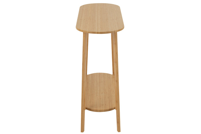 J-Line console Square - bamboe - naturel