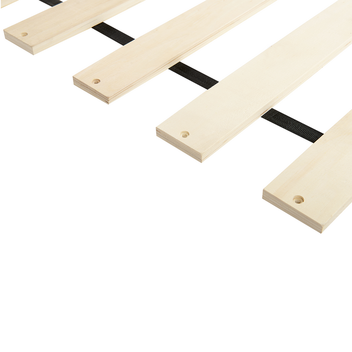 Beliani-VALOGNES-Tweepersoonsbed-Lichtbeige-160 x 200 cm-Corduroy