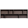 WOOOD New Gravure Opzetkast B 200 cm - Essen - Espresso