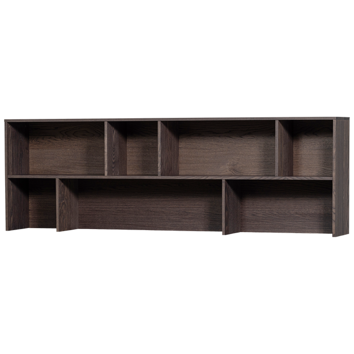 WOOOD New Gravure Opzetkast B 200 cm - Essen - Espresso