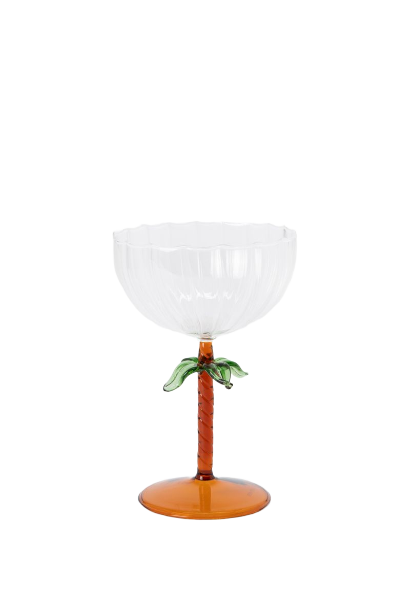 Sissy-Boy Champagneglas met palmboom