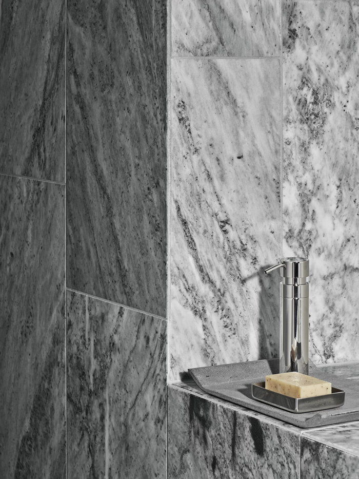 Moon Tray Dark Grey Large | Grijs | Polystone
