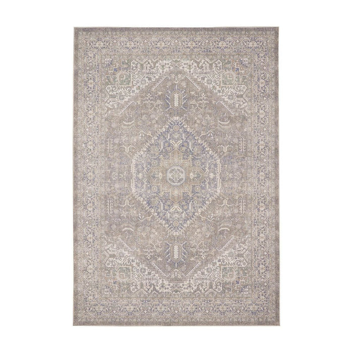 Interieur05 Vintage vloerkleed Ethel Groen|Blauw - 230 x 160 cm