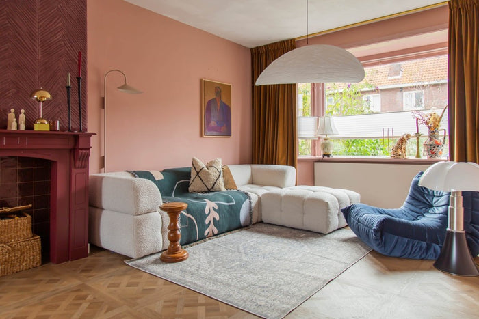 Interieur05 Vintage vloerkleed Ethel Groen|Blauw - 230 x 160 cm