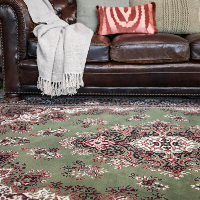 Interieur05 Vintage vloerkleed Nain Perzisch Groen - 150 x 80 cm