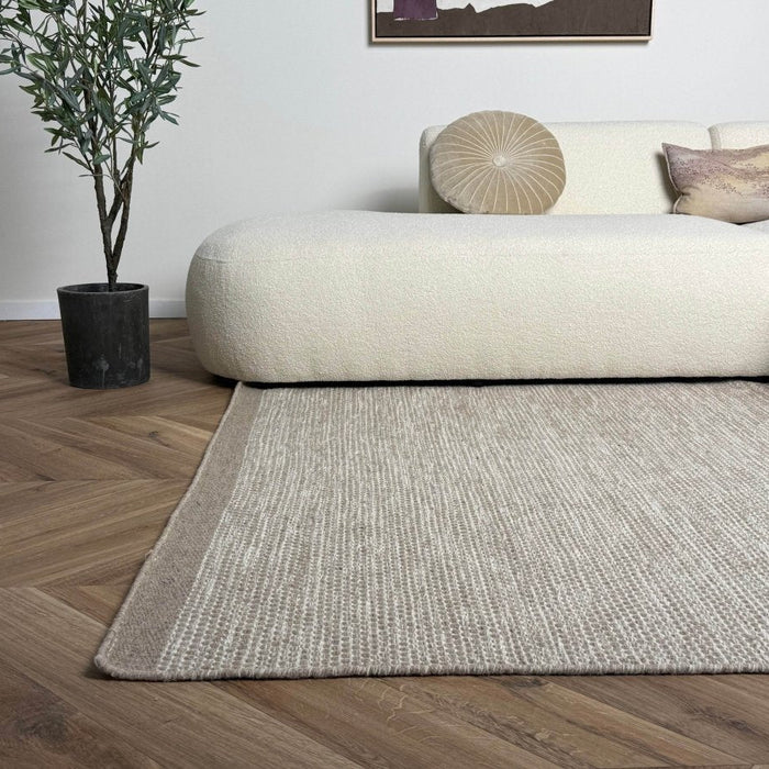 Wollen vloerkleed Taff beige - Interieur05 - 340 x 240 cm