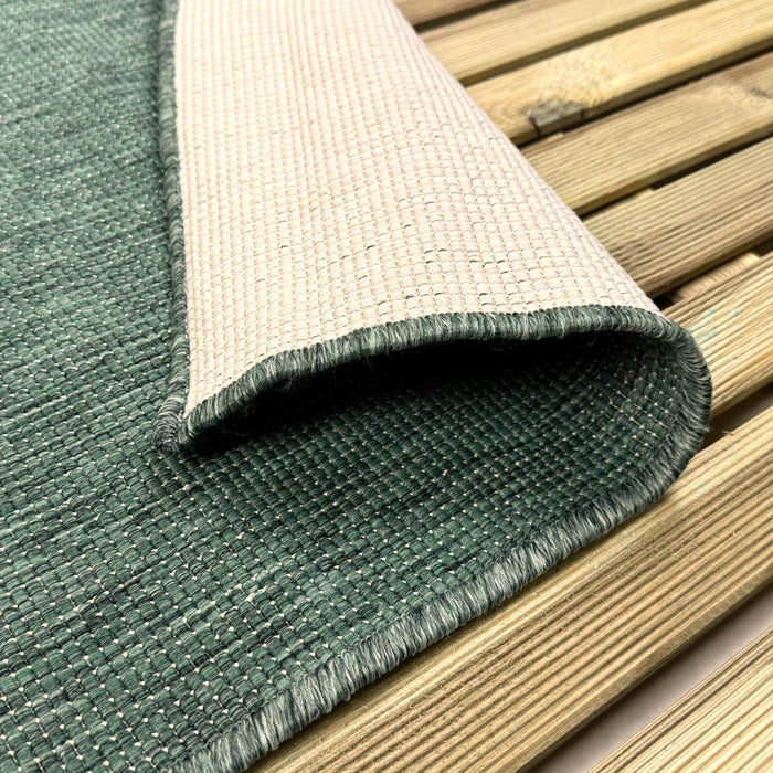Buitenkleed Tone groen - Interieur05 - 200 x 290 cm