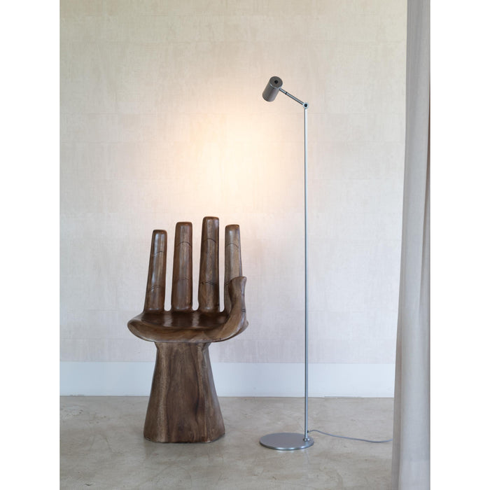 it's about RoMi Vloerlamp Montreux - Zilver - 22x22x134cm