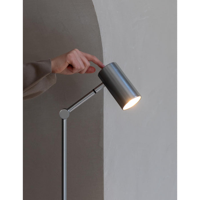 it's about RoMi Vloerlamp Montreux - Zilver - 22x22x134cm