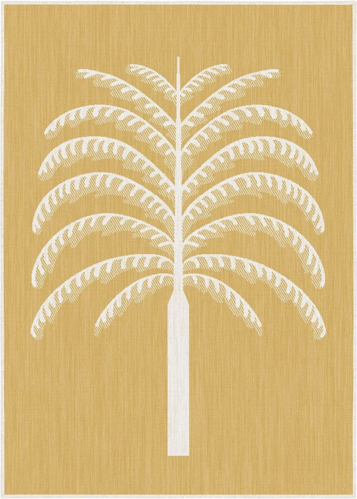 Buitenkleed Breeze geel|okergeel - Interieur05 - 240 x 340 cm
