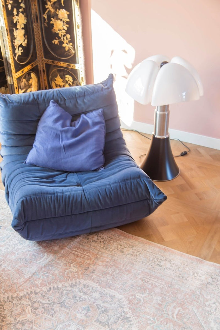 Interieur05 Vintage vloerkleed Ethel Bruin - 230 x 160 cm