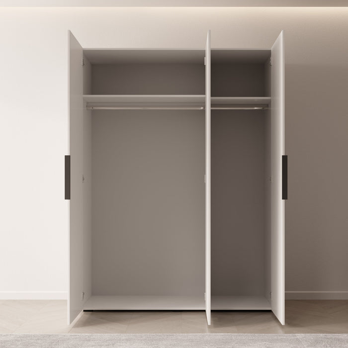 Meubella - Kledingkast Marquesa - Wit - 150 cm