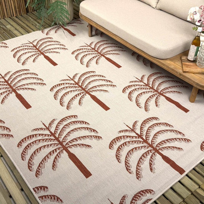 Buitenkleed Oase roest - Interieur05 - 240 x 340 cm