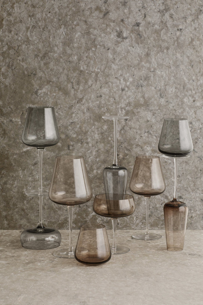 Belo Rode Wijnglas Coffee | Bruin | Glas