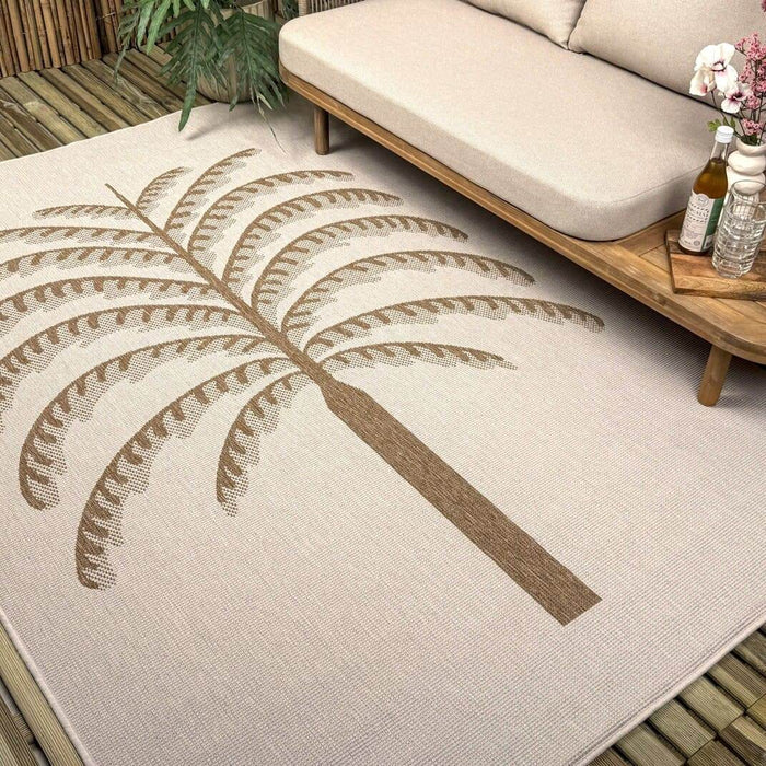Buitenkleed Breeze jute - Interieur05 - 160 x 230 cm