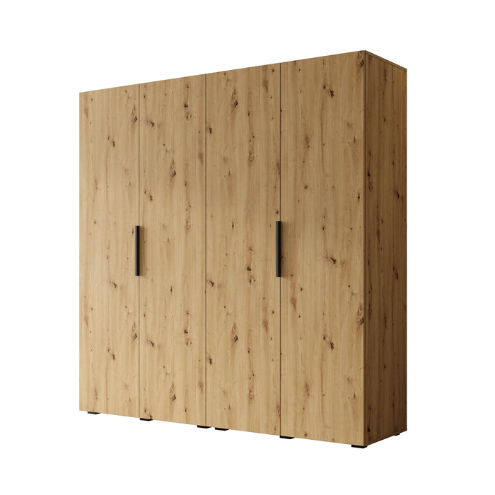 Meubella - Kledingkast Marquesa - Eiken - 200 cm