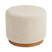 Artichok Dawn Ronde Poef Zand - Ø 50 x 41 cm