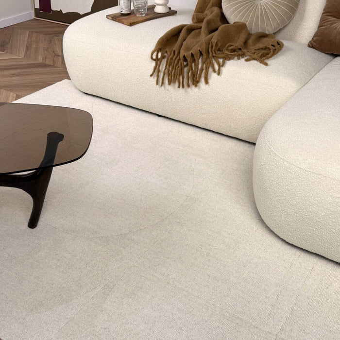 Wollen vloerkleed Twig ivoor|wit - Interieur05 - 200 x 290 cm