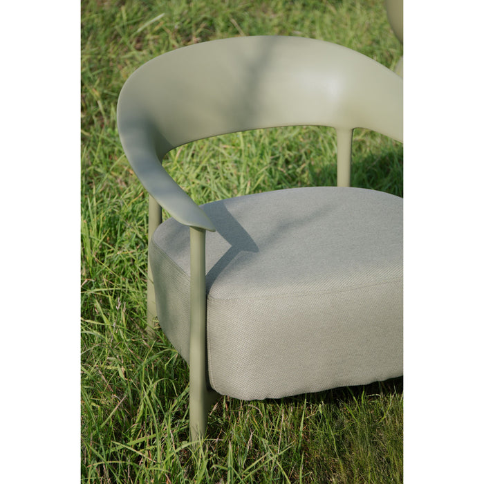 Housecraft Living Vita Lounge stoel| Tuinstoel Groen