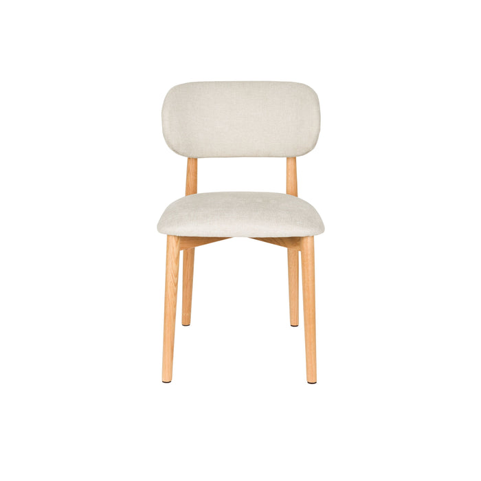 Housecraft Living Elle Eetkamerstoel Beige - Set van 2