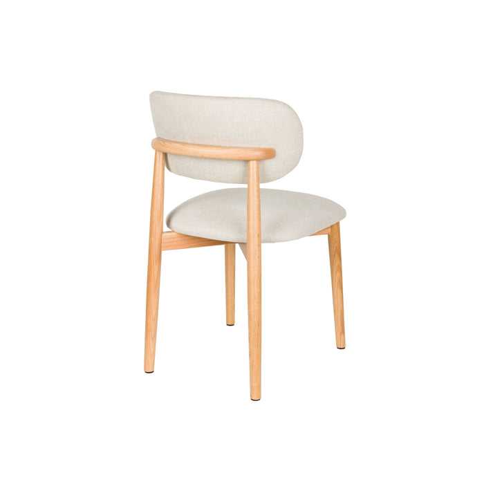 Housecraft Living Elle Eetkamerstoel Beige - Set van 2