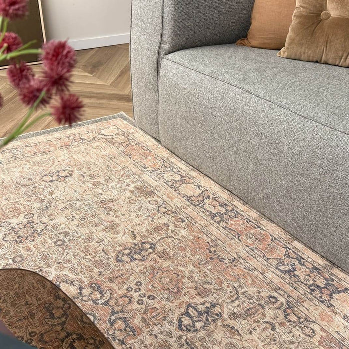 Interieur05 Vintage vloerkleed Sybil Groen|Beige - 290 x 200 cm
