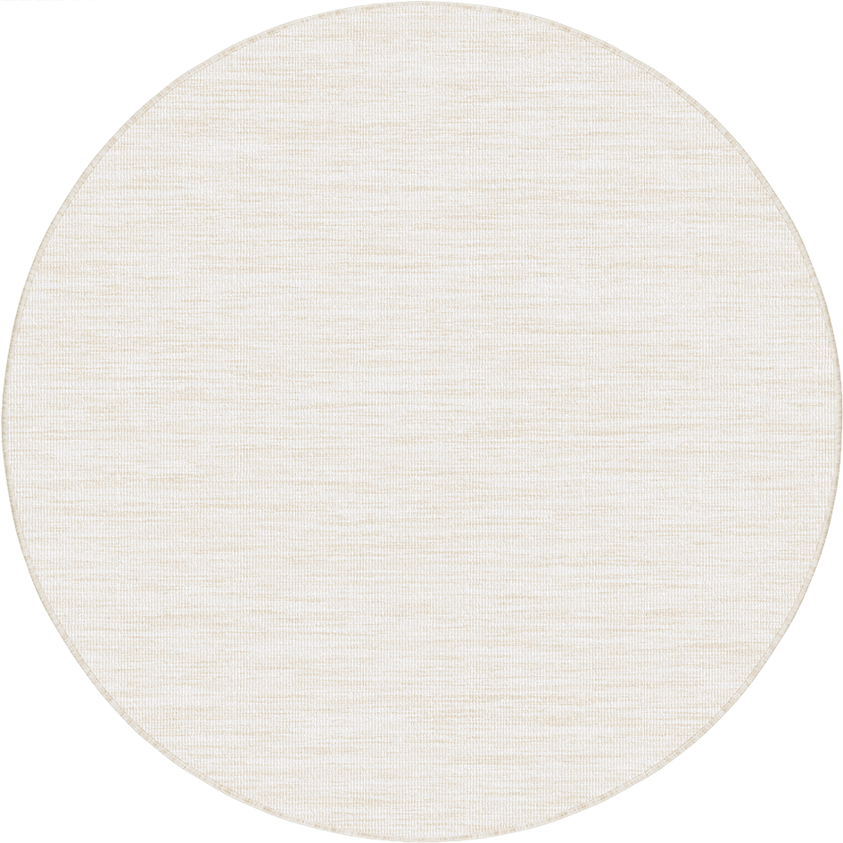 Rond buitenkleed Tone wit|naturel - Interieur05 - 200 x 200 cm