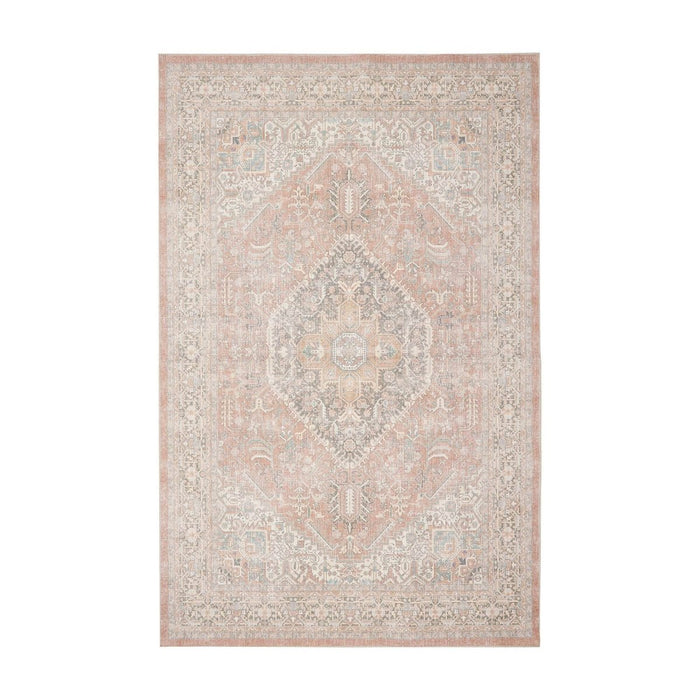 Interieur05 Vintage vloerkleed Ethel Bruin - 330 x 240 cm