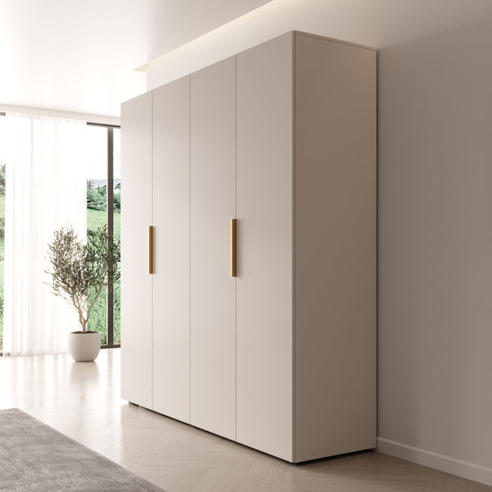 Meubella - Kledingkast Marquesa - Beige - 200 cm