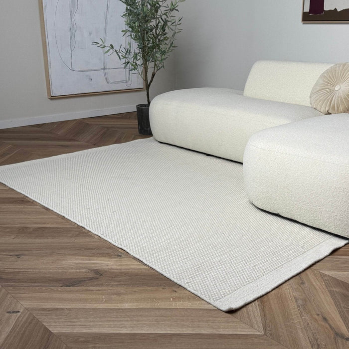 Wollen vloerkleed Taff wit|beige - Interieur05 - 340 x 240 cm