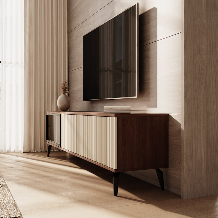 Meubella - Riverhead - TV-Meubel - Beige|Eiken - 180 cm