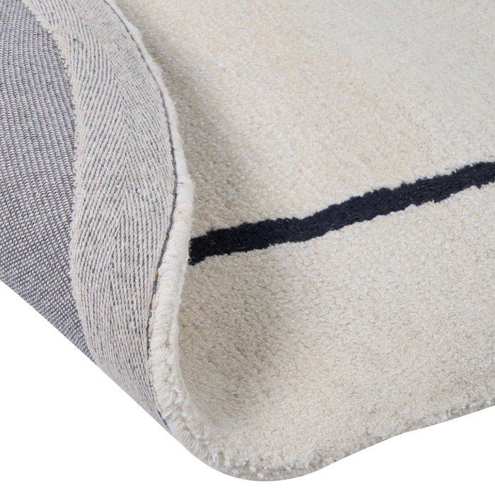 Beliani - DERA - Vloerkleed - Beige - 160 x 230 cm - Viscose