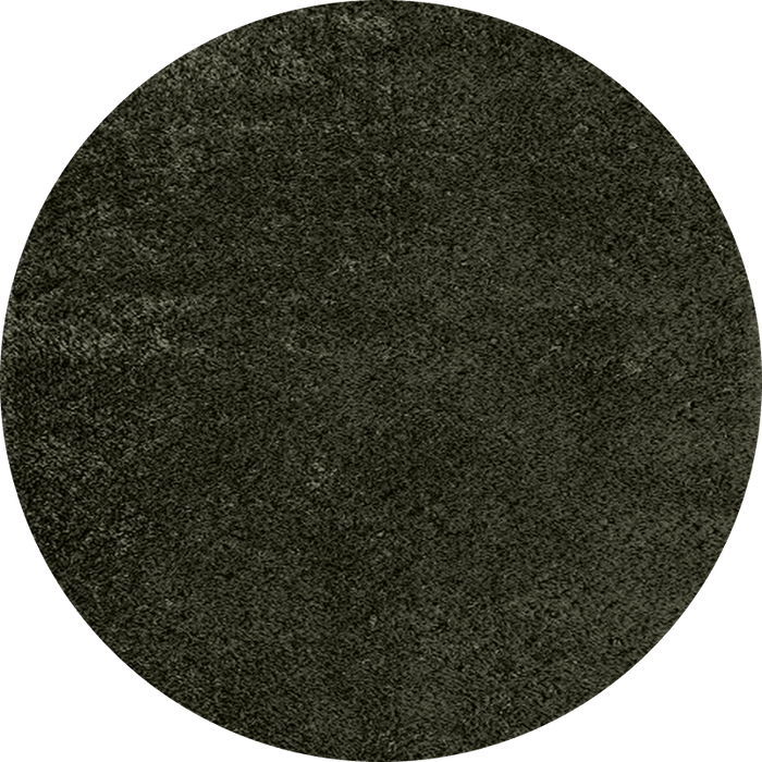 Interieur05 Rond Hoogpolig vloerkleed Fender Groen - 200 x 200 cm