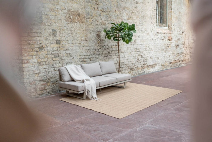 Interieur05 Jute buitenkleed Naturel ZigZag - 280 x 380 cm