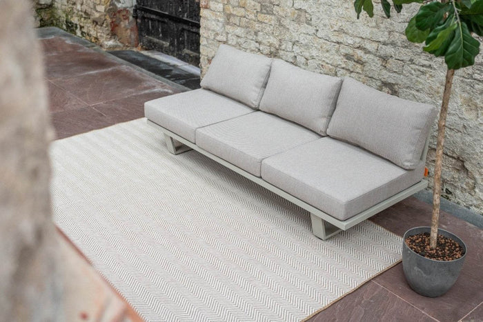 Interieur05 Jute buitenkleed Naturel ZigZag - 280 x 380 cm