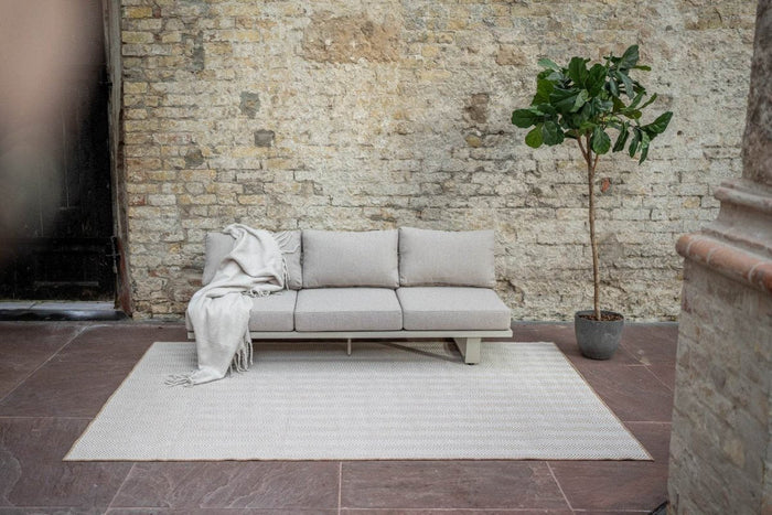 Interieur05 Jute buitenkleed Naturel ZigZag - 280 x 380 cm